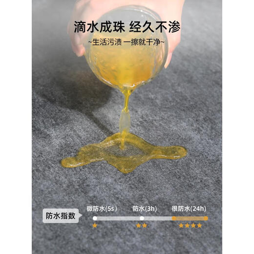 UUVZK地毯客厅2024新款家用轻奢感沙发茶几毯灰色免洗可擦防滑地毯 14988 法尔曼绒定制