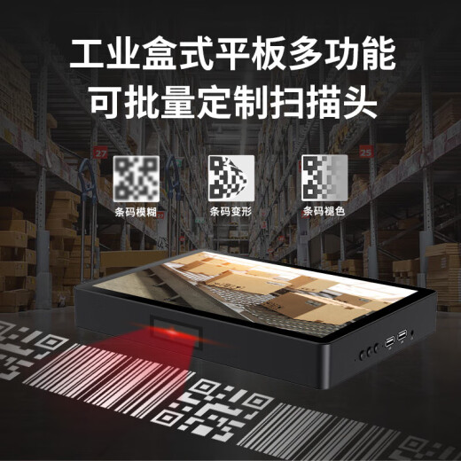 辰想加固 系统壁挂式工控触摸一体机工业平板电脑触摸屏低耗盒式迷你电脑掌上电脑工控机 定制款定金（+配件） win10家庭版