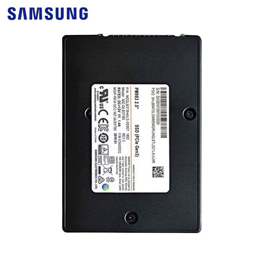 三星 PM983a （Samsung）企业级固态硬盘SSD 服务器硬盘 U.2接口 NVME协议 PM983 U.2接口 pcle3.0 3.84T