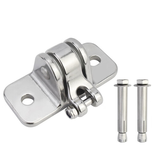 Jinchao 304 stainless steel ring swing ring swing hook ceiling aerial yoga hammock fixed sandbag fork type expansion + self-tapping screws