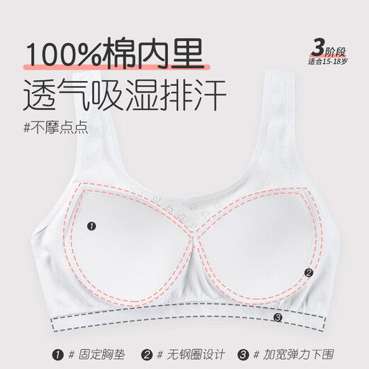 
Ailer/Olola Girls' Underwear Development Stage 3 Stage 15-16-18 Years Old High School Junior High School Student Bra 75B X6225