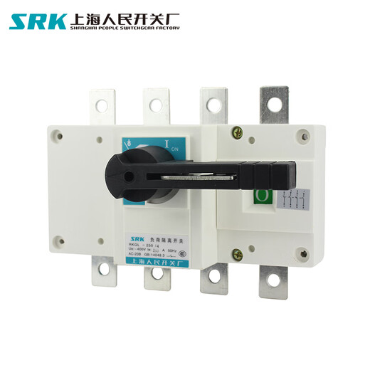
1250A Outside the Cabinet Shanghai People's Switch Factory RKGL630A Inside the Cabinet Operation 4P Load Isolation Switch HGL RKG6630A/4J Outside the Cabinet Operation