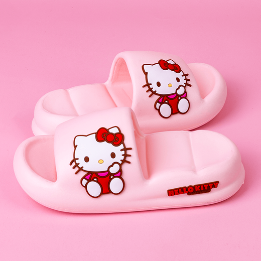 凯蒂猫三丽鸥KT猫儿童拖鞋女童夏2025新款女孩室内防滑亲子凉拖21CM