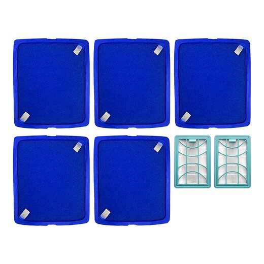 净铂适配飞利浦吸尘器滤芯FC9728/FC9732/FC9735过滤网配件地刷宠物刷 后置滤芯1个