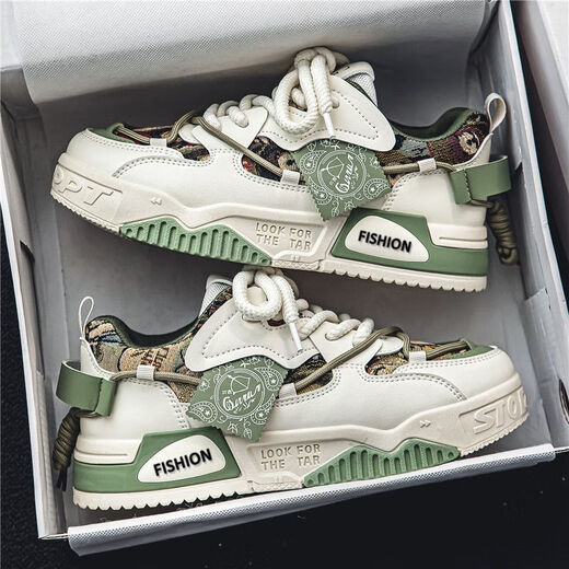 Chaussures masculines Autumn chaussures plates respirantes Chaussures de toile de toile accélérée pour hommes