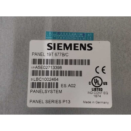 A5E02713398  PANEL 19T 677B/C  工控机显示屏  原装现货