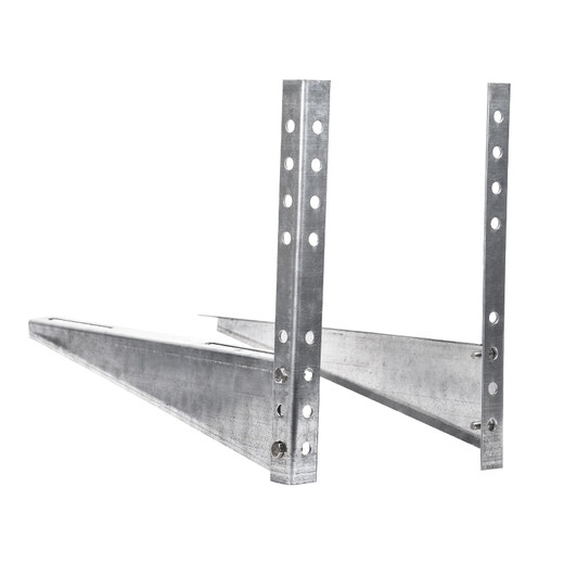Suitable for Midea air conditioner outdoor unit bracket 1.5P2 3p5P universal iron thickened hot-dip galvanized outdoor unit bracket hanging rack 3-horse bracket 2.2 mm thick without any screws