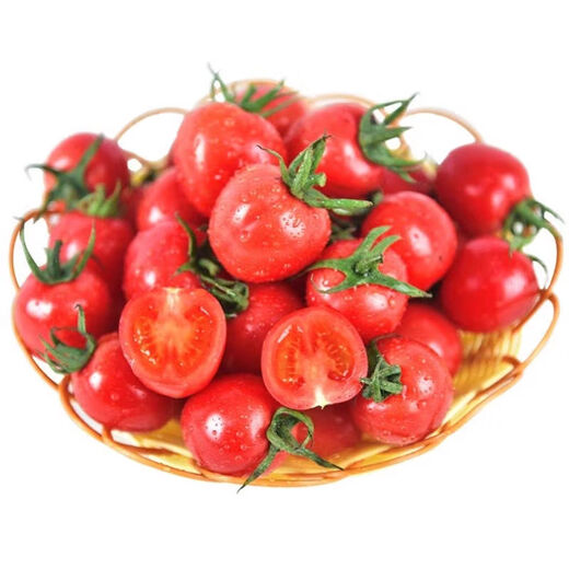 Millennium Cherry Tomato Seeds Super Sweet Cherry Tomato Balcony Easy-to-Live Four Seasons Potted Tomato Vegetable Seeds Super Sweet Red Cherry Tomato Seeds Simple Planting Nk New Seeds Addition: About 300 capsules 1 pack