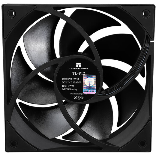 Limin (thermalright) TL-P12 12cmPWM-Gehäuselüfter 1500-Gang-PWM S-FDB-Lager 4PIN-PWM