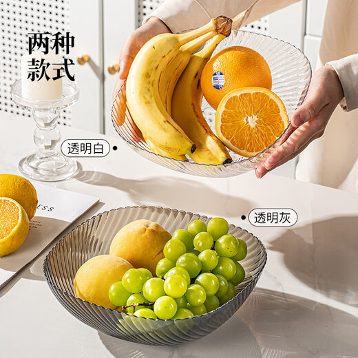 CAIZHI Fruit Plate Home Living Room Candy Nut Snacks Dried Fruit Storage Ming Fruit Plate Two Pack CZ6903
