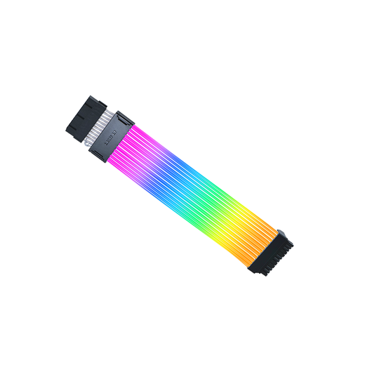 LIANLI Lianli Strimer Yicai Neon Color Line Fourth Generation Wireless Version Motherboard 24-pin Includes Transmitter Power Extension Cable RGB Cable