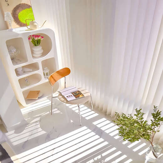 Kezitu customized Beijing dream curtains, vertical blinds, gauze curtains, vertical curtains, balcony living room floor-to-ceiling windows that are light-proof and opaque. Make an appointment to take samples for free door-to-door measurement. Customized design of curtains for the whole house.