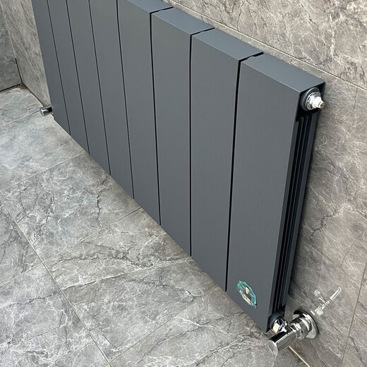 Pinshang copper-aluminum composite heating art radiator copper-aluminum composite radiator radiator matt white (single piece price, starting price of three pieces) height 0.6 meters