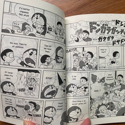 English Original Children's English Comic Buch Doraemon Doraemon Classic Comics 8 Band Set Englisch Original Kinder Englisch Comic Buch Doraemon Doraemon Classic Raimon Classic
