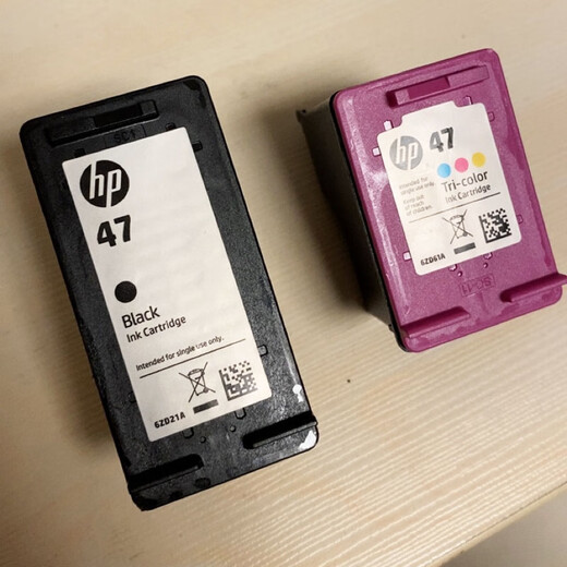 惠普（HP）适配原装惠普47墨盒4825 4826 4877 4828 4800打印机墨盒墨水黑彩 黑/彩色墨盒填充墨水