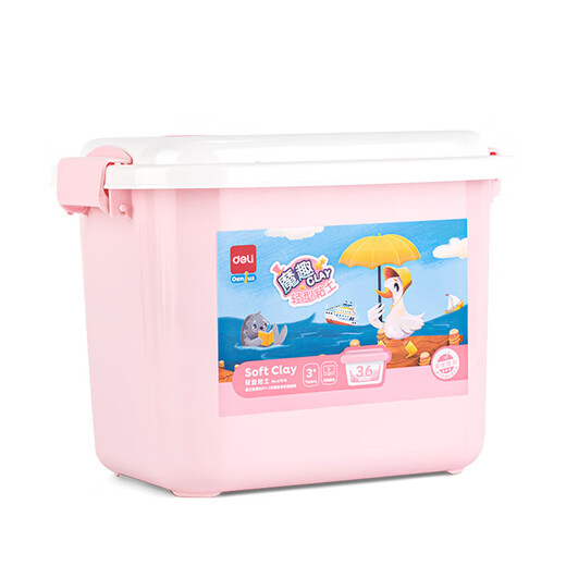 Deli 36 Color Ultra Light Argile Baby Children Couleur de boue Plassine Argile Argile MAIN MAIN MAINT