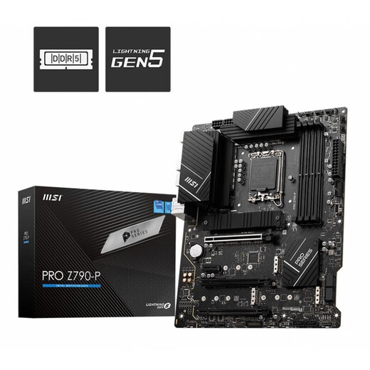 MSI Z790/B760 motherboard -P Xiaobailong Mortar Explosive Bomb supports 13/14 generation I7/I9 processor PRO Z790-P DDR5