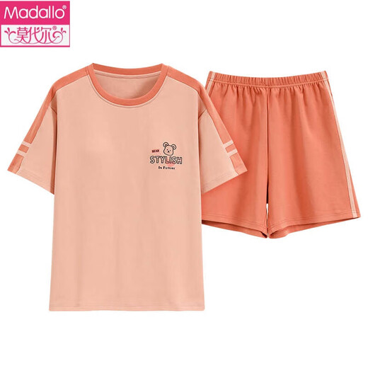 
Victoria's style (VEDORYGEDIAO) pure cotton summer pajamas ladies pullover pajamas summer shorts shorts comfortable and casual home Z9856 M [recommended to wear 80-100 Jin [Jin equals 0.5 kg]]