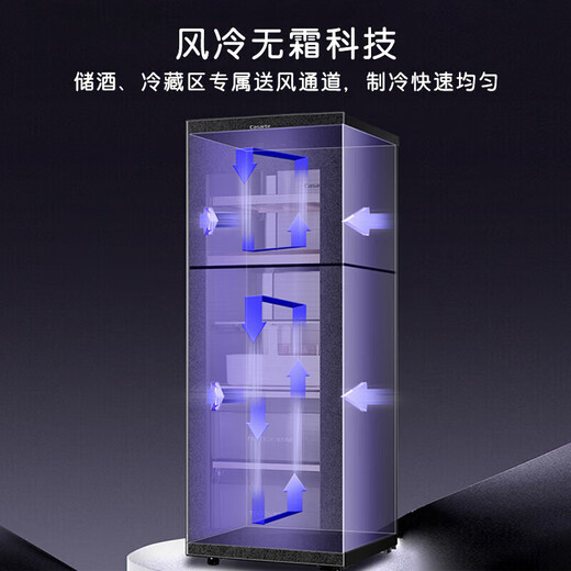 Smart Home Tri-winged Bird LC-190WSGAU1 190 liter dual temperature refrigerator warm storage ice bar tea drink fruit fresh cabinet wine cabinet