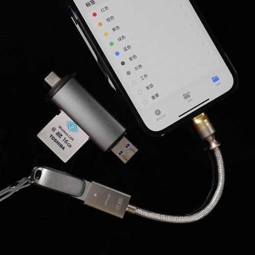 DdHiFi professional audio Type-C/Lightning to USB-A female data transmission OTG digital decoding cable DAC decoding headphone amplifier cable TC07F (Type-C version)