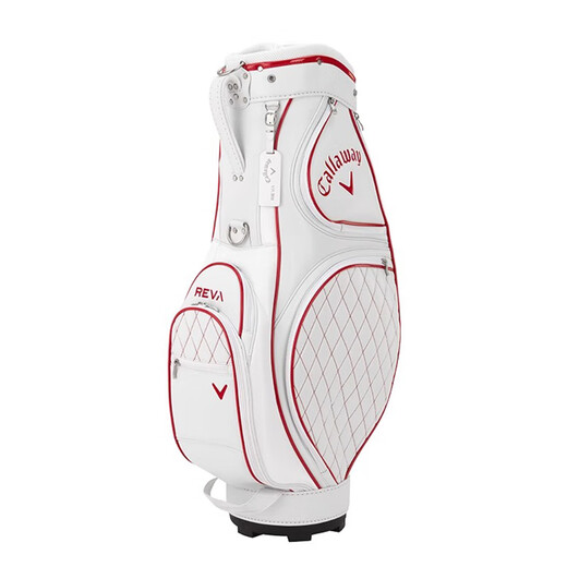 Callaway卡拉威高尔夫球包REVA女士标准款车载包简约时尚golf女士球杆包 白粉 5121036REP
