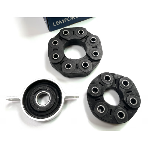 蓝挚适用于奔驰C200E260GLK300S350V260GL450ML350传动轴胶饼 吊胶轴承221 410 3881 【原装品质】