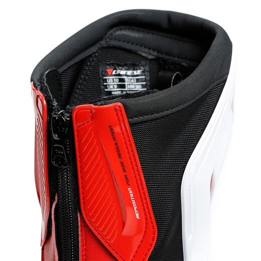 DAINESE/Dennis TORQUE Torque 3 motorcycle riding boots men's track motorcycle racing racing shoes road outer boots A66/black-white-red (men's style) 43