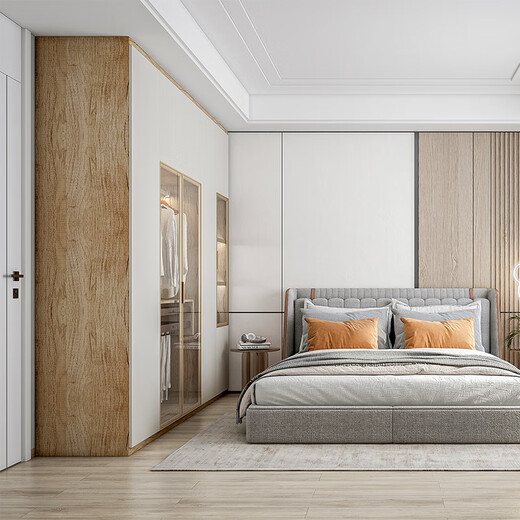Sophia customized wardrobe, bedroom furniture, whole house customization, free drawings, whole house design, door-to-door measurement, customized measurement reservation fee