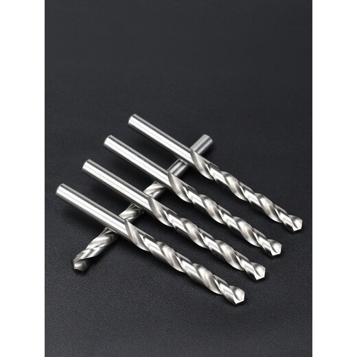 Shanmu high speed steel extended small handle twist drill shrink handle drill equal handle drill 1/2 extended twist drill bit for metal drilling 20x250mm