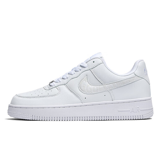 af1 Putian low top Aj pure white board shoes for women's height-enhancing white shoes for men's shoes 1699 white plus black 38
