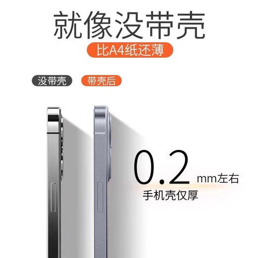 EDDGA适用苹果16ProMax手机壳iPhone16promax保护套 超薄磨砂半透明镜头全包防摔亲肤保护套【钛原灰】	