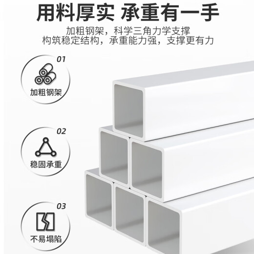 山头林村窄缝置物架床尾置物架床边夹缝置物架床头床尾床缝收纳柜靠墙边客 A升级加深-单层12040cm