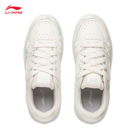 Li Ning Cheese | Casual shoes for women, lightweight thick soles, heightening stitching, trendy and versatile sports shoes AGCU366