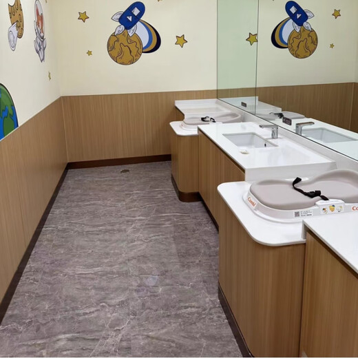 Kangbei japanisches Mutter- und Babyzimmer, Babywindel-Wickeltisch CMT01, Einkaufszentrum, Krankenhaus, Badezimmer, Babypflege, Kindergartenbrett, Babywindel-Wickeltisch CMT01 Kangbei