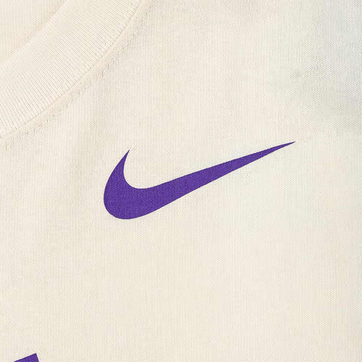 Nike (Nike) Herren-kurzärärmiges T-Shirt im Frühling und Sommer reines Baumwollsport und lässige einfache und modische FV9274-901 Hellgelb L.