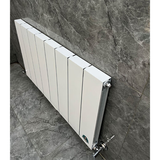 Pinshang copper-aluminum composite heating art radiator copper-aluminum composite radiator radiator matt white (single piece price, starting price of three pieces) height 0.6 meters