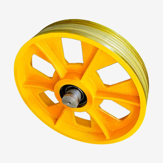 XMSJ Tongli Counterwepwepward Rope Rope Wheel Machine Machine Guide de la machine à roue inférieur Roue de corde 420/320 * 6 * 8 accessoires 420 * 6 * 8 roulements 6210 / sans arbre