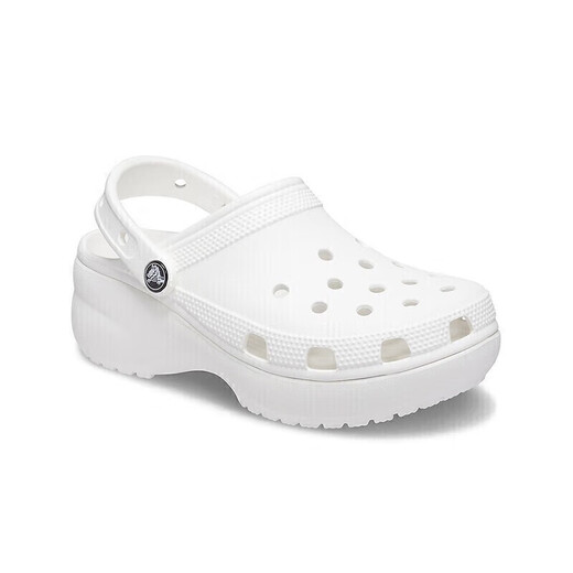 
crocs Crocs thick-soled cloud hole shoes outdoor 206750 white-100 37/38 (240mm)