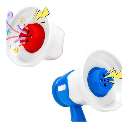 Small speaker recording amplification children's creative toys loud male small speaker blue
