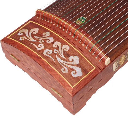 
Dunhuang brand Dunhuang Guzheng 694L mahogany mother-of-pearl piano five-color Chengxiang children's beginner professional grade entrance performance zheng Shanghai 694LC_C Xiangyun Picture (full set of accessories)