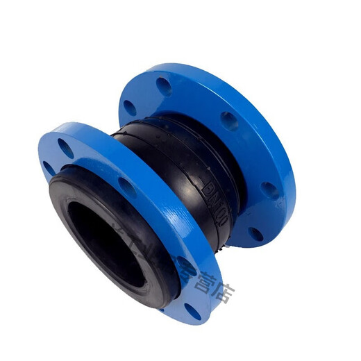 Carbon steel rubber soft connection KXT-16C flexible flange rubber flexible pipe pipe shock-absorbing flange soft joint flange soft connection telescopic expansion joint DN150