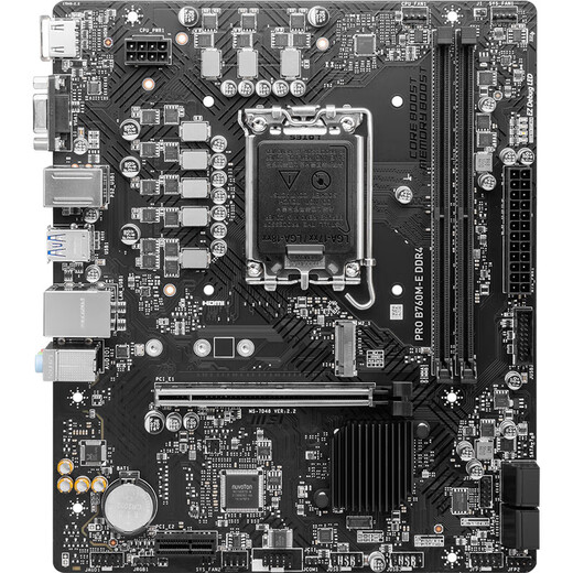 MSI Motherboard H610m/B760M/Z790 Unterstützt 13/13/14 Generation Intel CPU Desktop Computer Motherboard Intel Neue Boxed Motherboard CPU Set Pro B760m-E DDR4 Alleinerziehende Motherboard