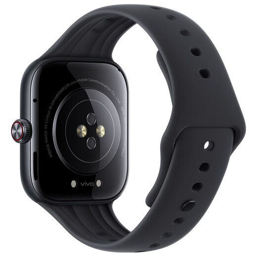 vivo WATCH GT eSIM version summer night black soft rubber smart watch Blue River operating system AI experience 21 days ultra-long battery life health monitoring Valentine's Day gift for boys