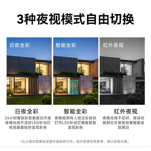 威视达康监控器360度无死角带夜视全景4G高清监控双摄像头手机远程农村户外防水家用室外插卡需充值