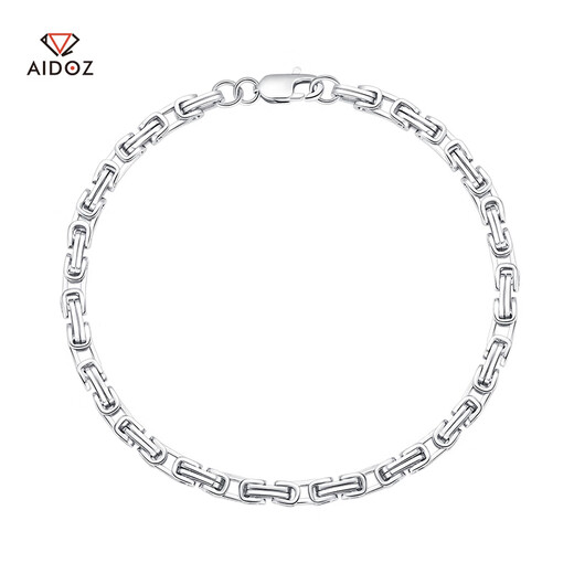 Aido Diamond pt950 platinum bracelet for men platinum mechanical style solid bracelet Qiangge's same trendy and cool bracelet (customized) about 48-50g length remarks about 5.5mm thick