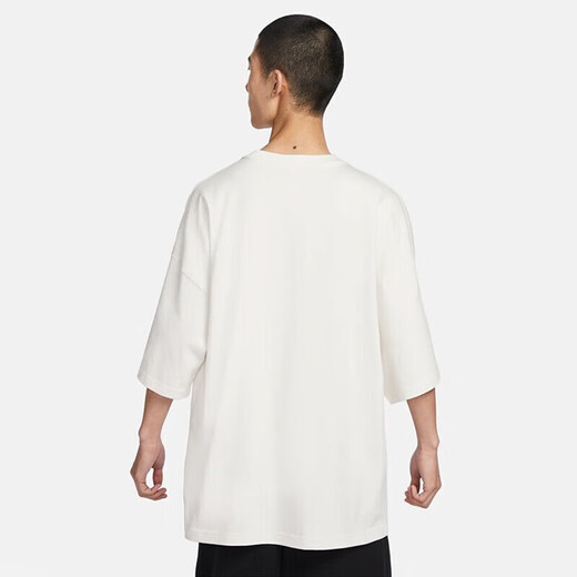 Nike T-shirt men's summer new sportswear back AJ shoes pattern cotton breathable comfortable casual short-sleeved top FB9767-030 L