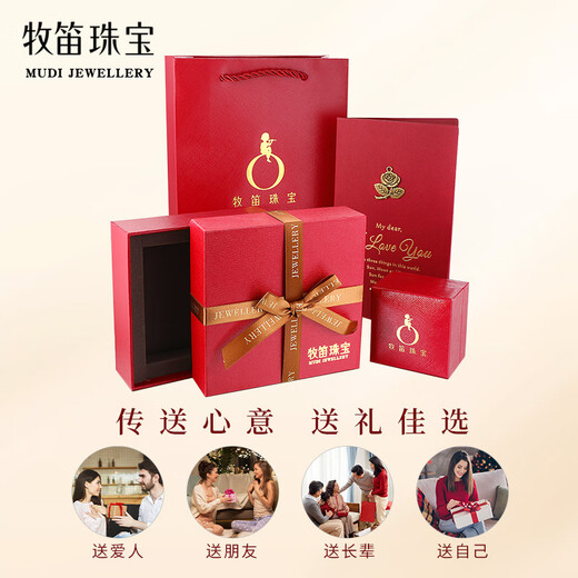 MUDI four-leaf clover tassel earrings for women 18k gold lucky flower long ear wire lover gift for girlfriend to commemorate ear wire style