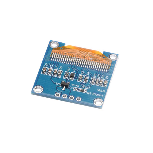 0.96-inch OLED display module 128x64 I2C communication SSD1315 12864 LCD screen IIC serial 7-pin white display