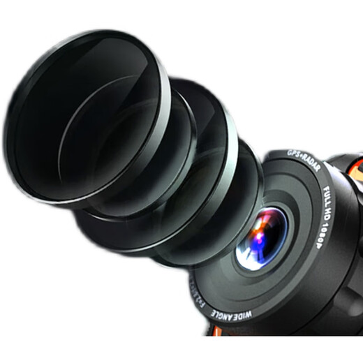 Seer 2025 new electronic dog driving recorder all-in-one radar flow speed measurement free installation high-definition night vision