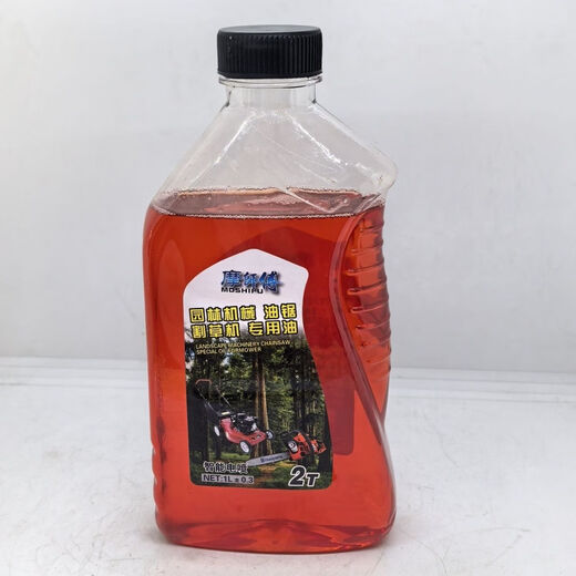 Chain saw oil 1 25 two-stroke lawn mower garden machinery 2T oil sprayer water pump combustion oil mixed oil 2T two-stroke oil special for chain saw 5 bottles